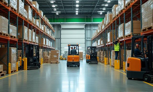 GreenLogistics magazijn